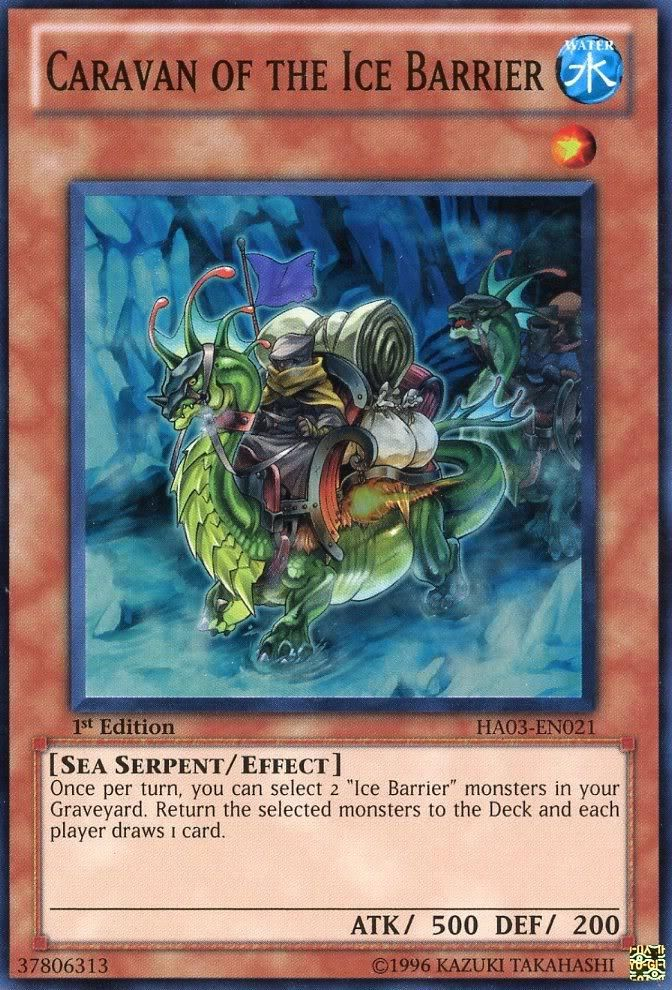 Caravan of the Ice Barrier [HA03-EN021] Super Rare | Good Games Adelaide SA