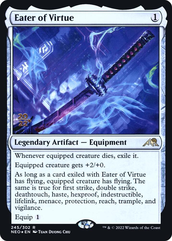 Eater of Virtue 245 (Prerelease Cards)  - Foil | Good Games Adelaide SA