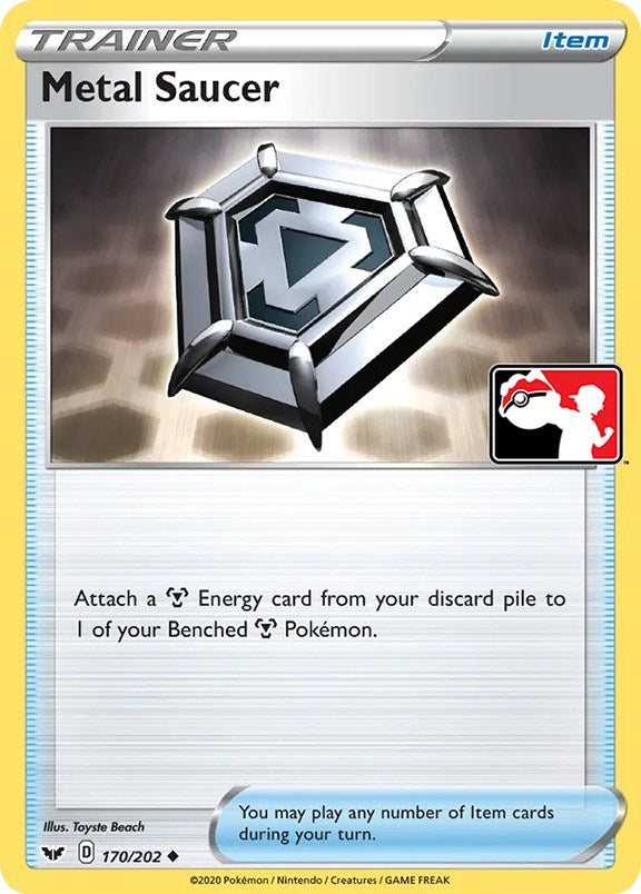 Metal Saucer (170/202) [Prize Pack Series One] | Good Games Adelaide SA