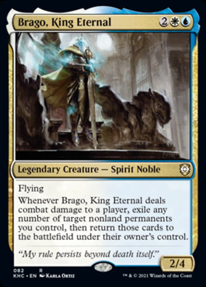 Brago, King Eternal [Kaldheim Commander] | Good Games Adelaide SA