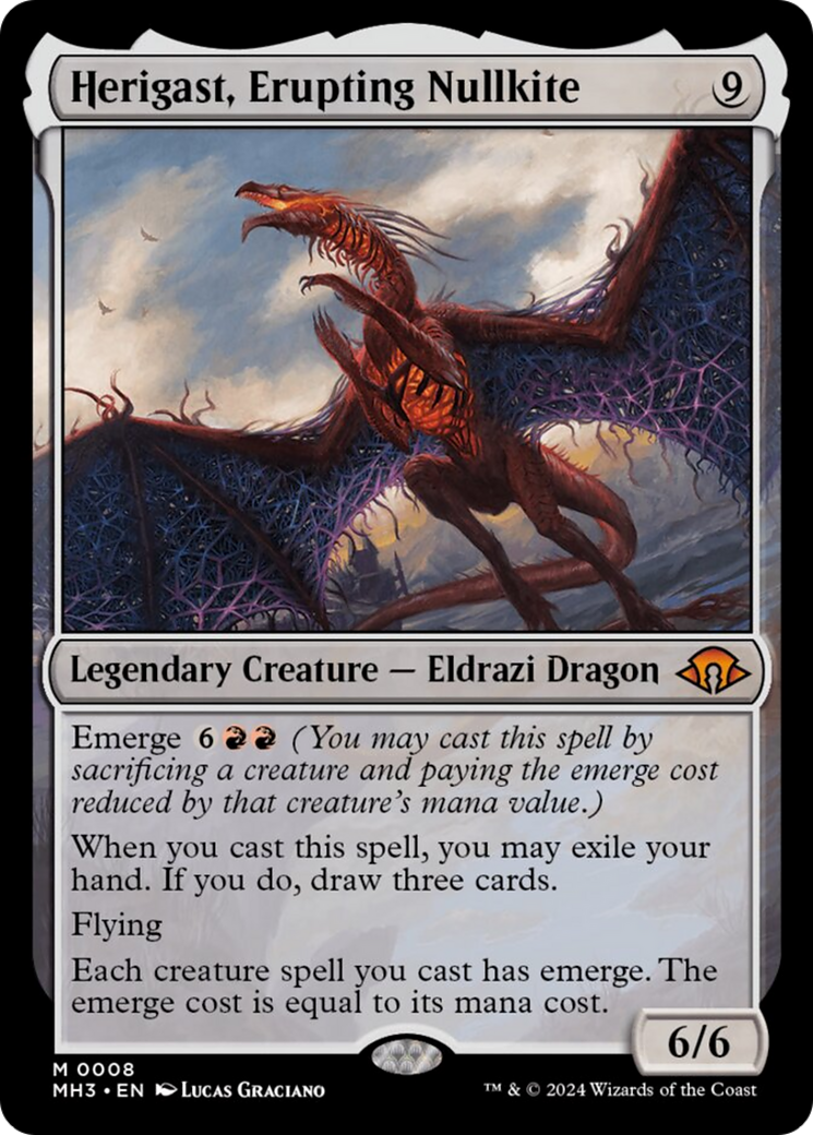 Herigast, Erupting Nullkite [Modern Horizons 3] | Good Games Adelaide SA