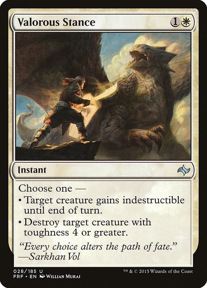 Valorous Stance 28 (Fate Reforged)  - Foil | Good Games Adelaide SA