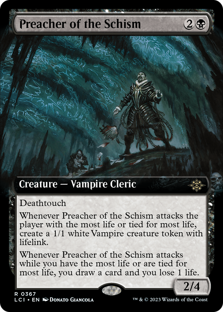 Preacher of the Schism (Extended Art) [The Lost Caverns of Ixalan] | Good Games Adelaide SA