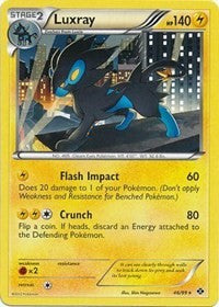 Luxray (46/99) (Theme Deck Exclusive) [Black & White: Next Destinies] | Good Games Adelaide SA