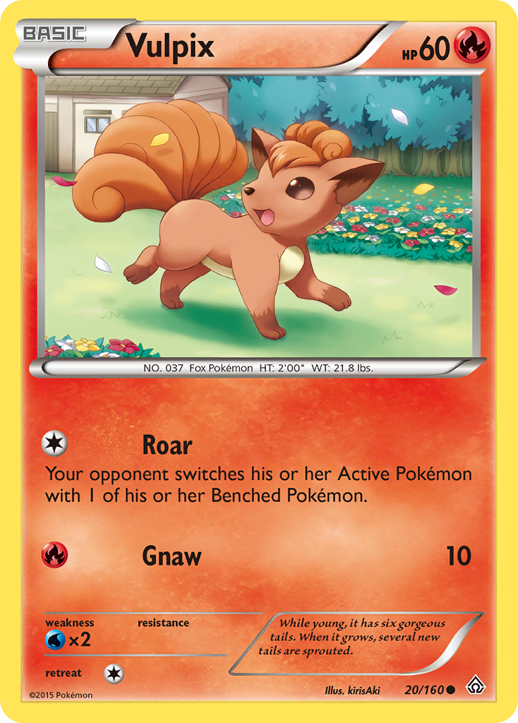 Vulpix (20/160) [XY: Primal Clash] | Good Games Adelaide SA