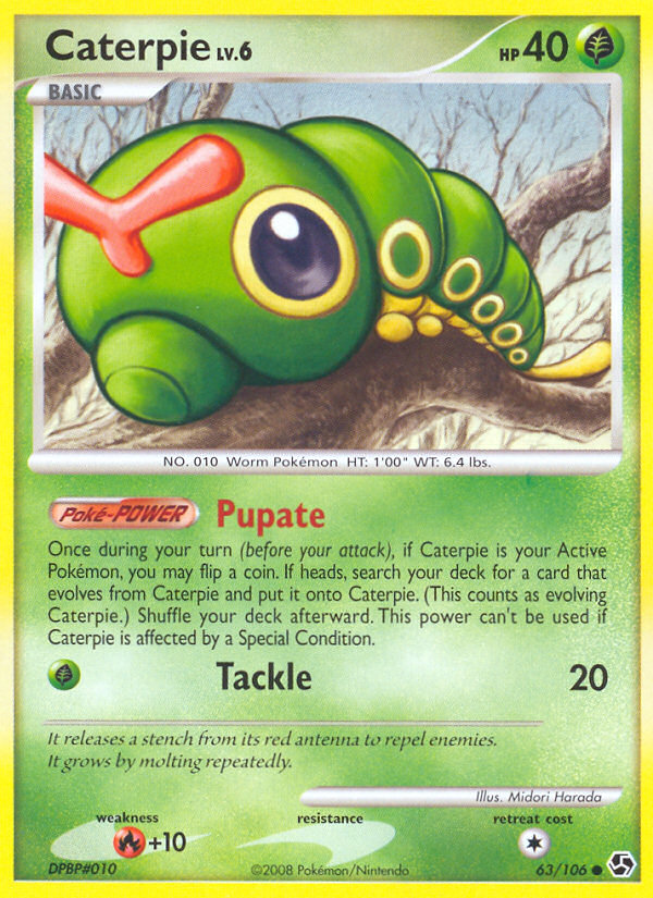 Caterpie (63/106) [Diamond & Pearl: Great Encounters] | Good Games Adelaide SA