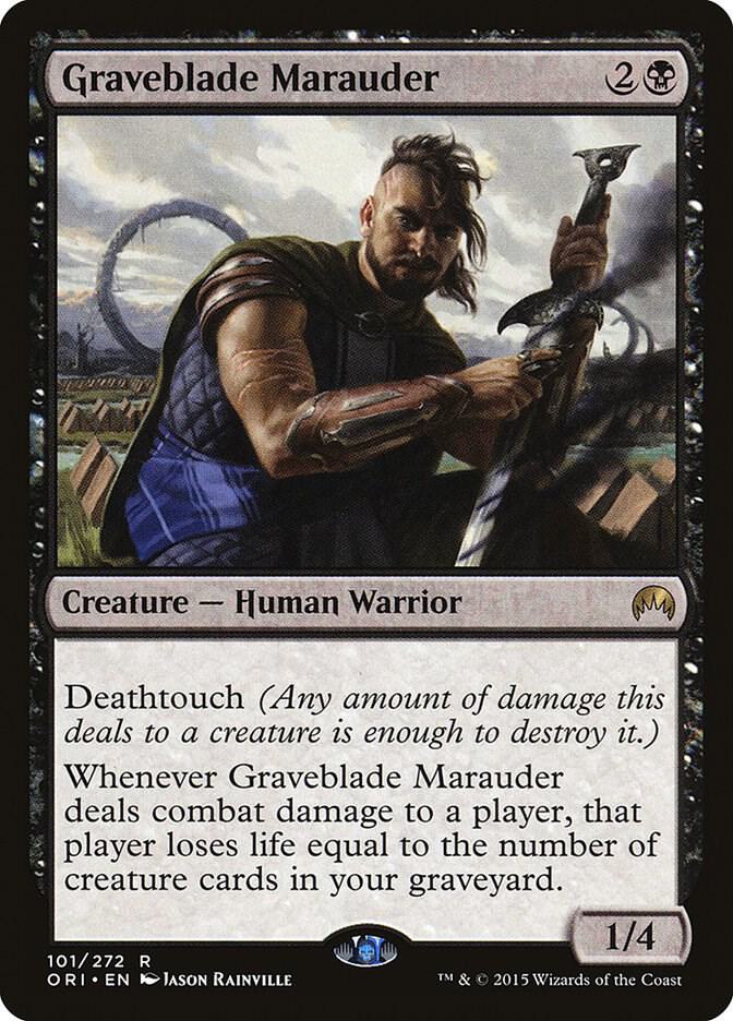 Graveblade Marauder 101 (Magic Origins)  - Foil | Good Games Adelaide SA