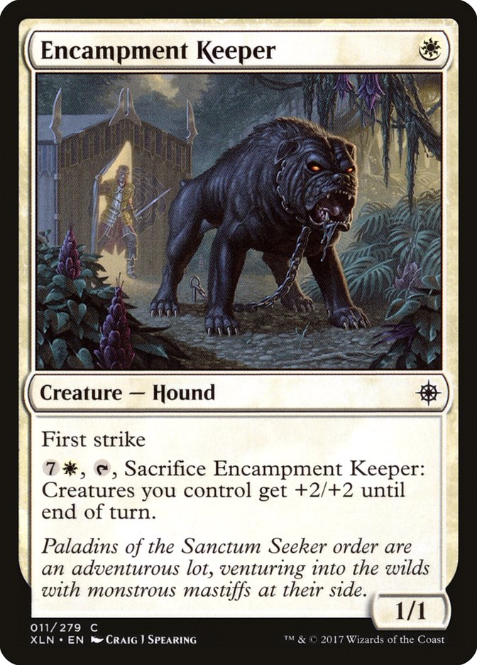 Encampment Keeper 11 (Ixalan)  - Foil | Good Games Adelaide SA
