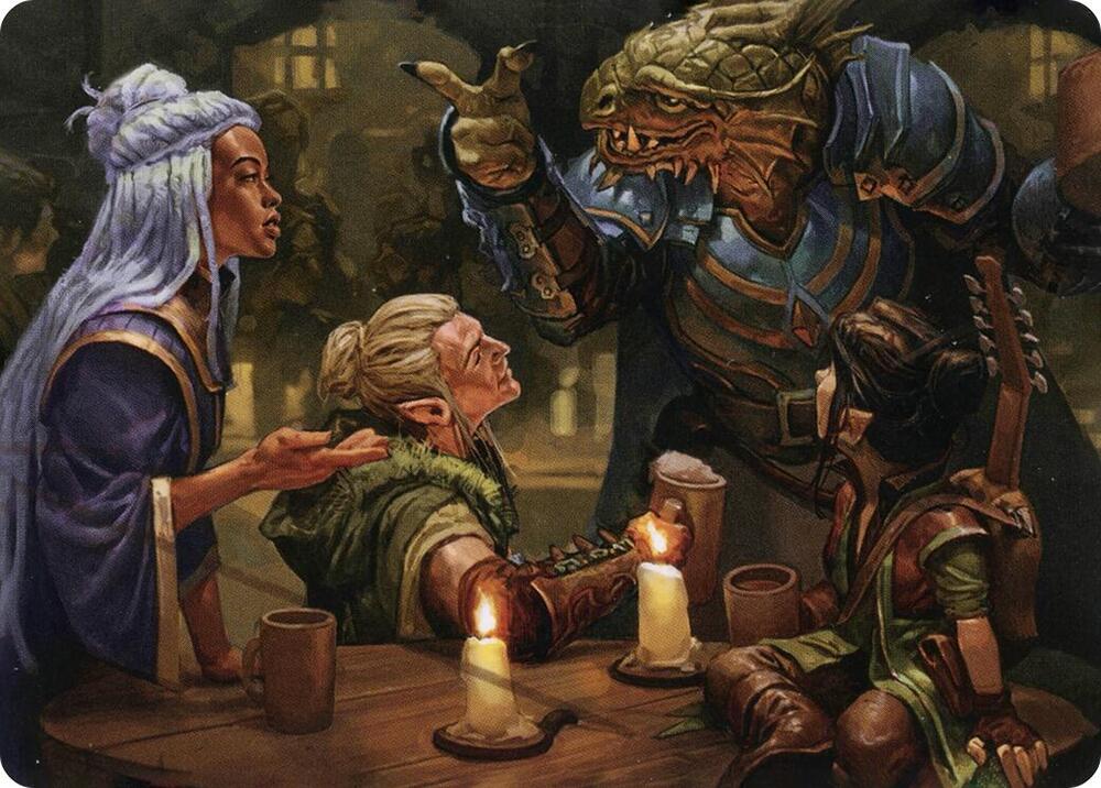 You Meet in a Tavern Art Card 49 (Art Series: Adventures in the Forgotten Realms)  | Good Games Adelaide SA
