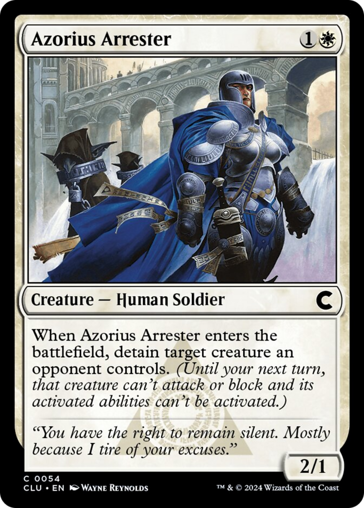 Azorius Arrester [Ravnica: Clue Edition] | Good Games Adelaide SA