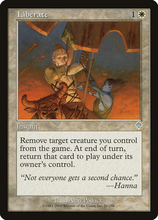 Liberate 21 (Invasion)  - Foil | Good Games Adelaide SA