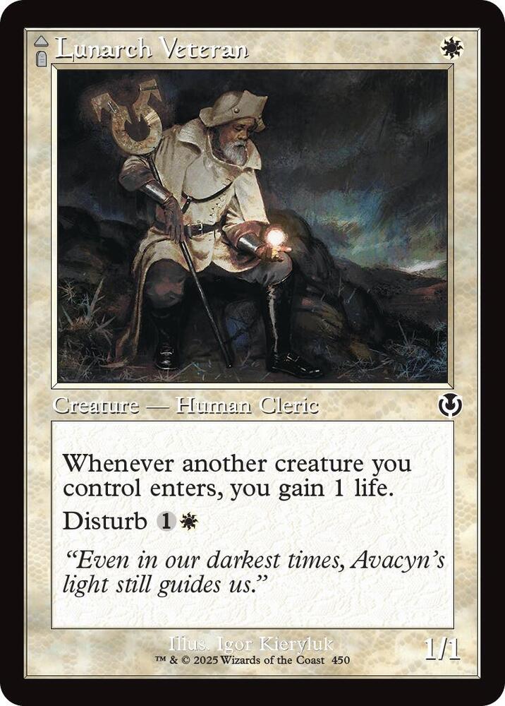 Lunarch Veteran // Luminous Phantom 450 (Innistrad Remastered)  | Good Games Adelaide SA