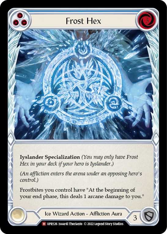 Frost Hex [UPR126] (Uprising)  Rainbow Foil | Good Games Adelaide SA
