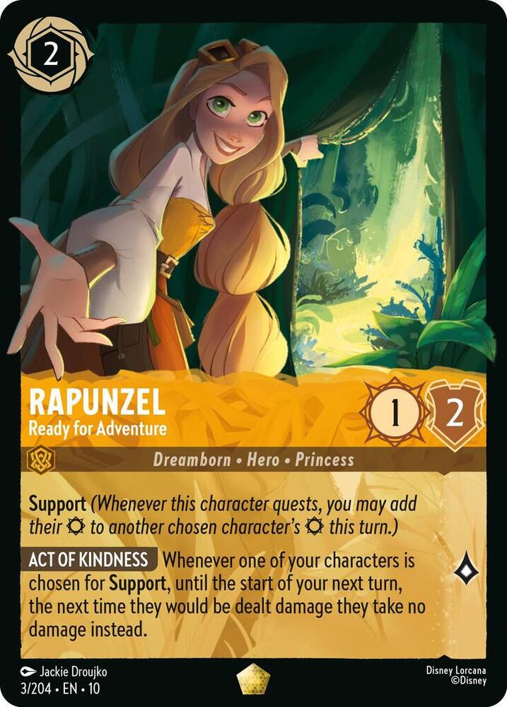 Rapunzel, Ready for Adventure 3/204 (Whispers in the Well)  | Good Games Adelaide SA