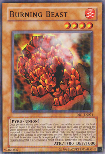 Burning Beast [DR1-EN071] Common | Good Games Adelaide SA