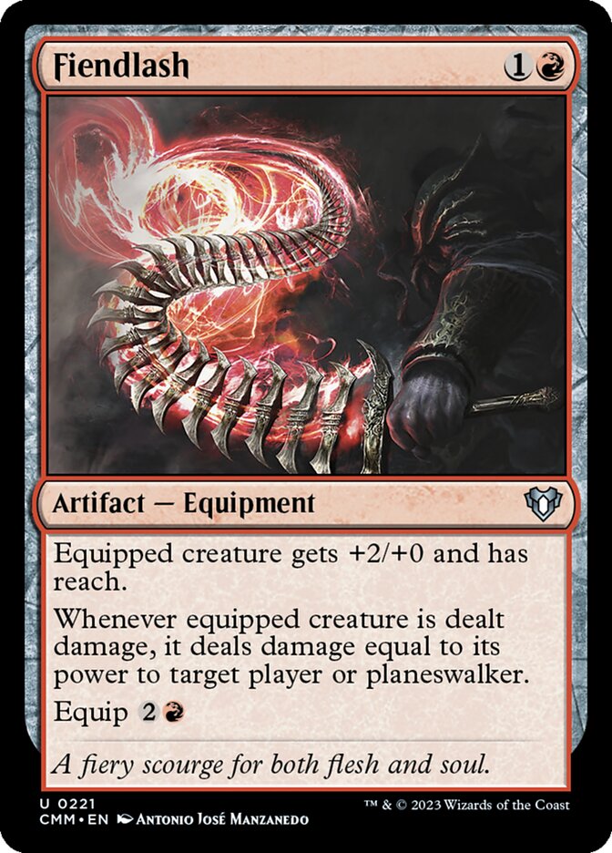 Fiendlash 221 (Commander Masters)  - Foil | Good Games Adelaide SA