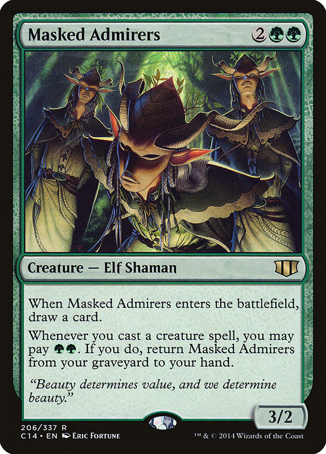 Masked Admirers [Commander 2014] | Good Games Adelaide SA