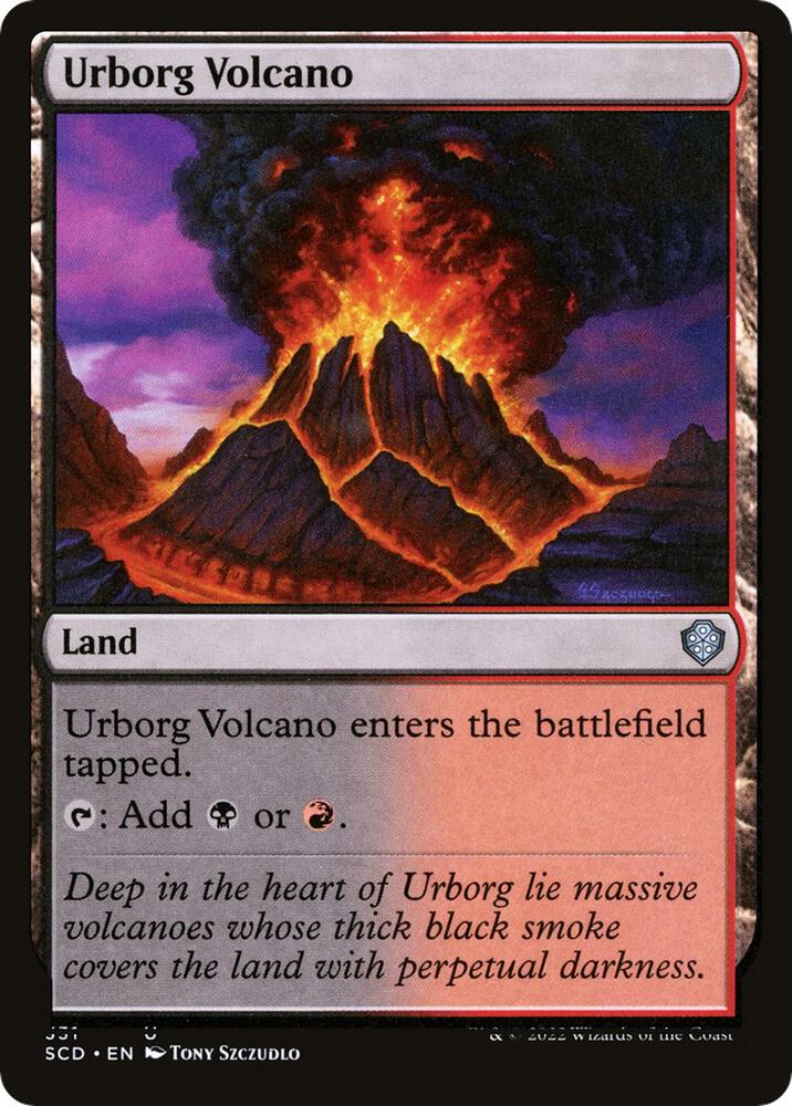 Urborg Volcano 331 (Starter Commander Decks)  | Good Games Adelaide SA