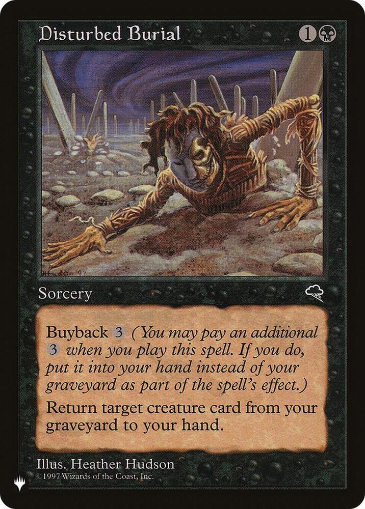 Disturbed Burial  (The List Reprints)  | Good Games Adelaide SA