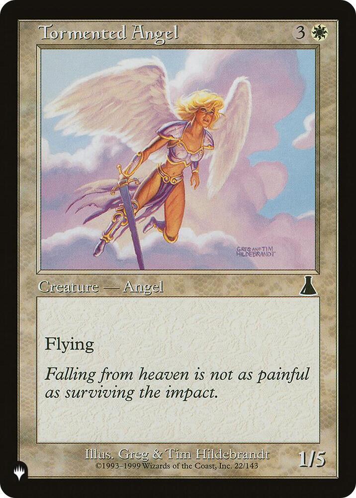 Tormented Angel 22/143 (The List Reprints)  | Good Games Adelaide SA