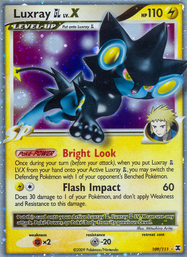 Luxray GL LV.X (109/111) [Platinum: Rising Rivals] | Good Games Adelaide SA