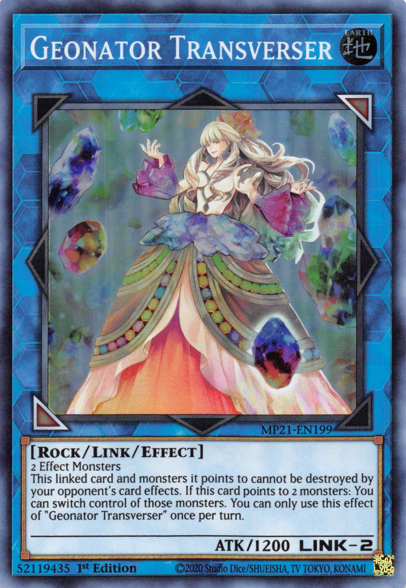 Geonator Transverser [MP21-EN199] Super Rare | Good Games Adelaide SA