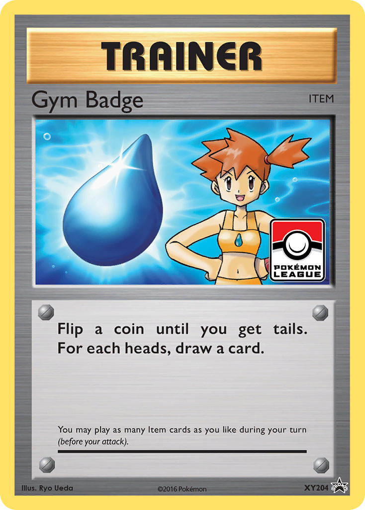 Gym Badge (XY204) (Misty) [XY: Black Star Promos] | Good Games Adelaide SA