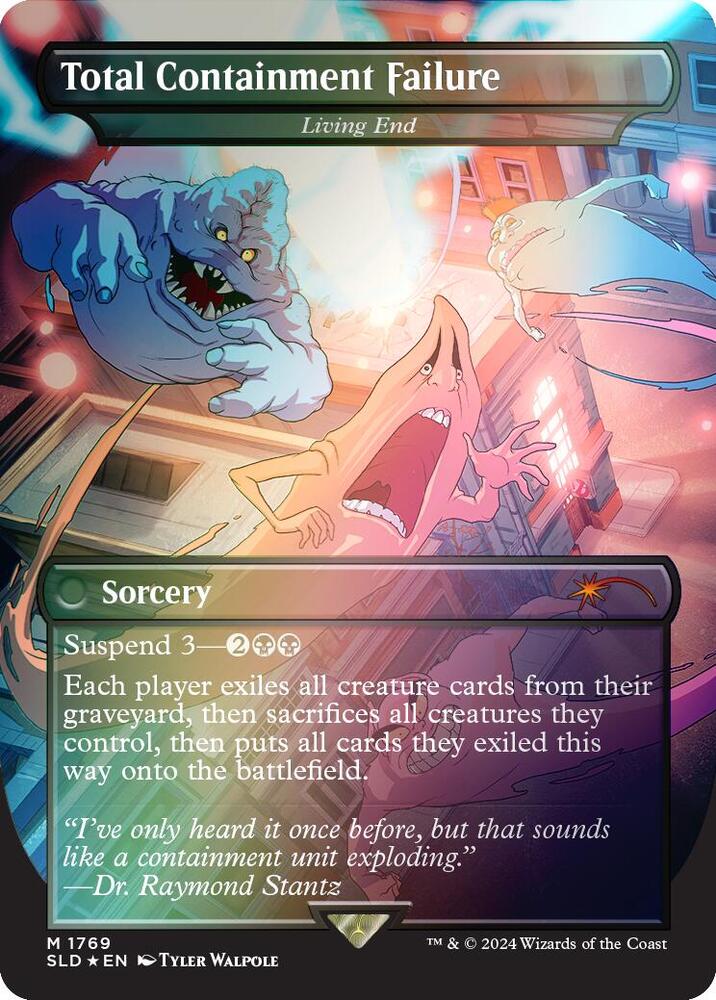 Total Containment Failure Living End Rainbow Foil 1769 (Secret Lair Drop Series)  - Foil | Good Games Adelaide SA
