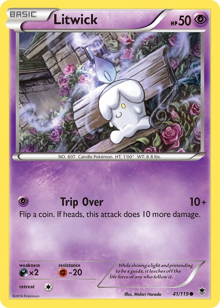 Litwick 41/119 (XY - Phantom Forces)  | Good Games Adelaide SA