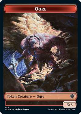 Ogre // Zombie Double-Sided Token [Starter Commander Decks] | Good Games Adelaide SA