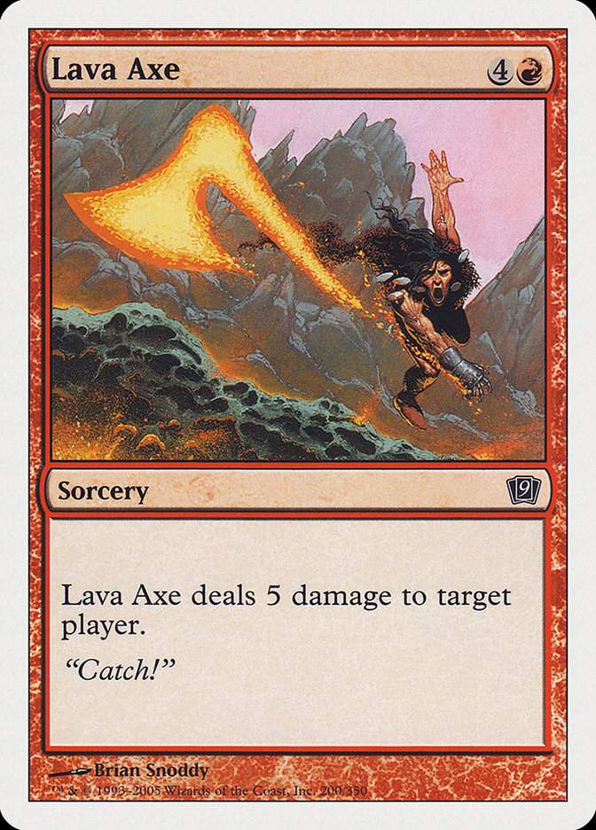 Lava Axe [Ninth Edition] | Good Games Adelaide SA