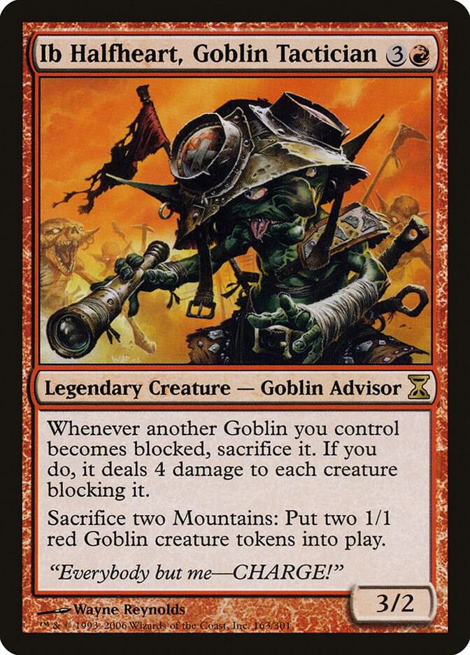 Ib Halfheart Goblin Tactician 163 (Time Spiral)  - Foil | Good Games Adelaide SA
