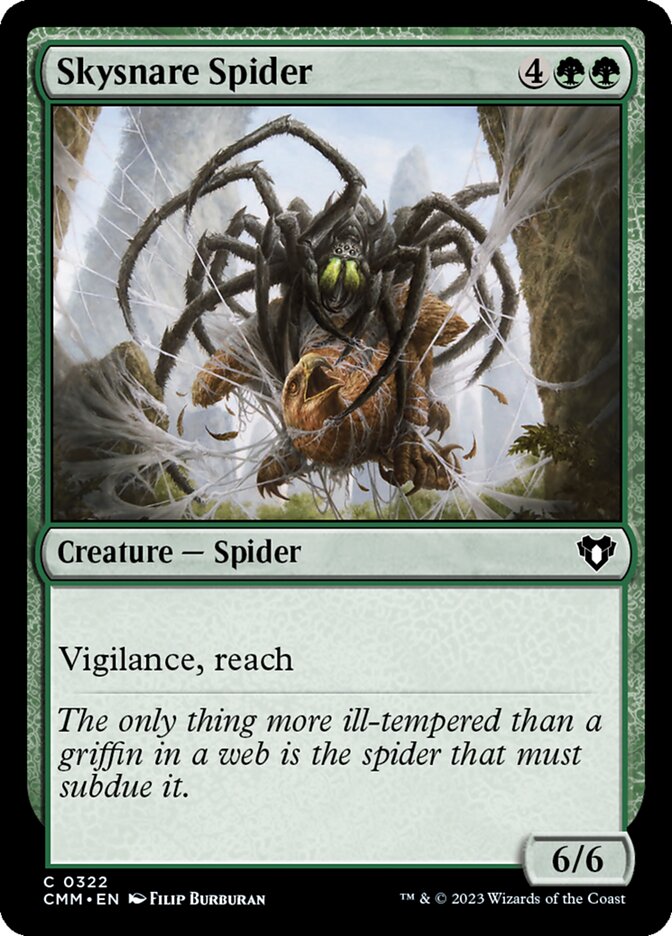 Skysnare Spider 322 (Commander Masters)  | Good Games Adelaide SA
