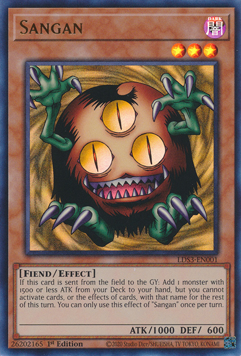 Sangan [LDS3-EN001] Ultra Rare | Good Games Adelaide SA