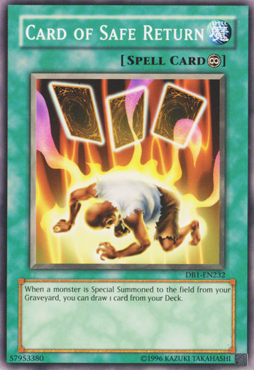 Card of Safe Return [DB1-EN232] Common | Good Games Adelaide SA