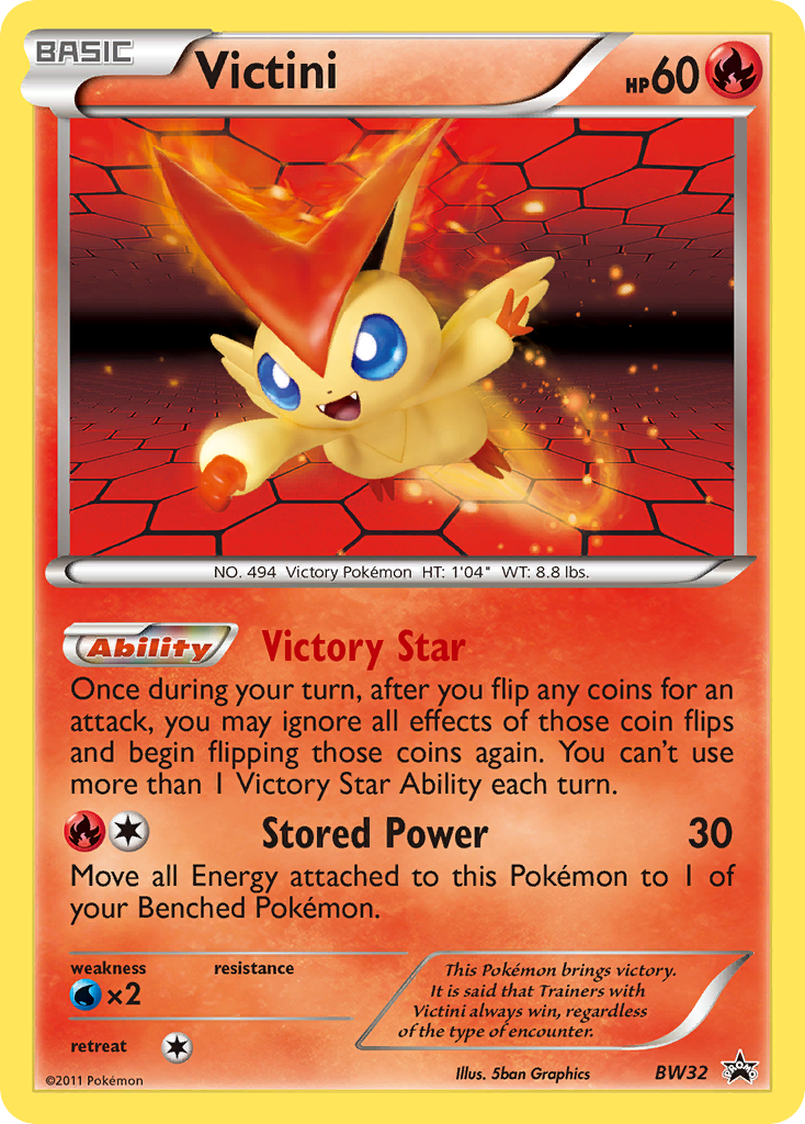 Victini (BW32) [Black & White: Black Star Promos] | Good Games Adelaide SA