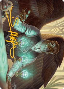 Speakeasy Server Art Card Gold Stamped Signature 9 (Art Series: Streets of New Capenna)  | Good Games Adelaide SA