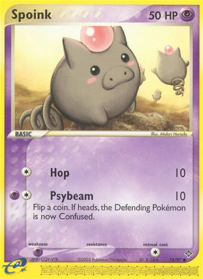 Spoink (74/97) [EX: Dragon] | Good Games Adelaide SA