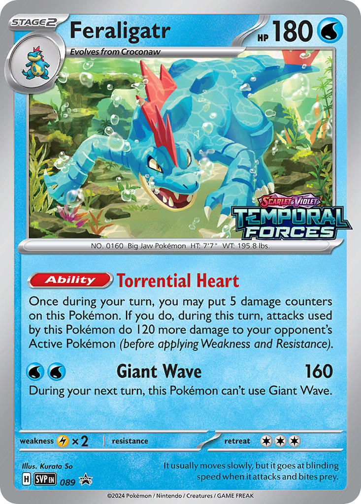 Feraligatr (089) [Scarlet & Violet: Black Star Promos] | Good Games Adelaide SA