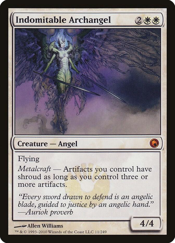 Indomitable Archangel 11 (Scars of Mirrodin)  - Foil | Good Games Adelaide SA
