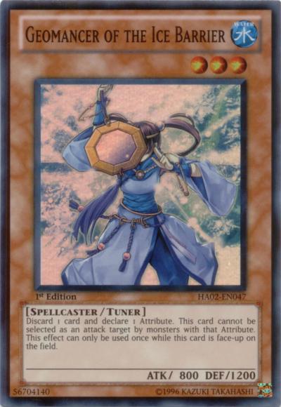 Geomancer of the Ice Barrier [HA02-EN047] Super Rare | Good Games Adelaide SA