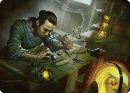 Renowned Weaponsmith Art Card [Commander Masters Art Series] | Good Games Adelaide SA