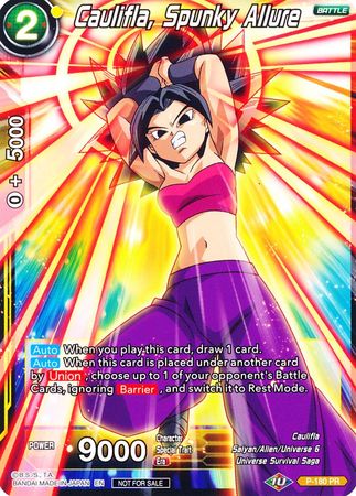 Caulifla, Spunky Allure (P-180) [Promotion Cards] | Good Games Adelaide SA