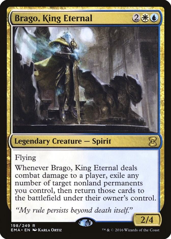 Brago, King Eternal 198 (Eternal Masters)  - Foil | Good Games Adelaide SA