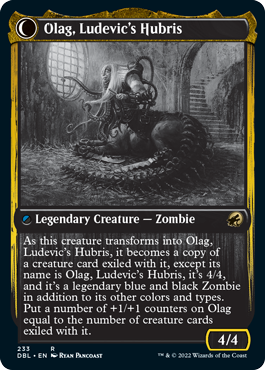 Ludevic, Necrogenius // Olag, Ludevic's Hubris [Innistrad: Double Feature] | Good Games Adelaide SA