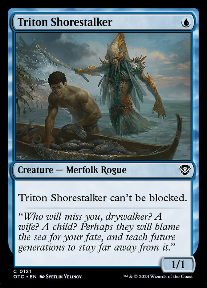 Triton Shorestalker 121 (Commander: Outlaws of Thunder Junction)  | Good Games Adelaide SA