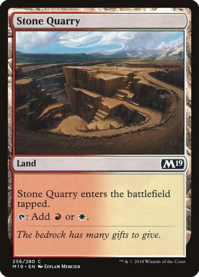 Stone Quarry 256 (Core Set 2019)  | Good Games Adelaide SA