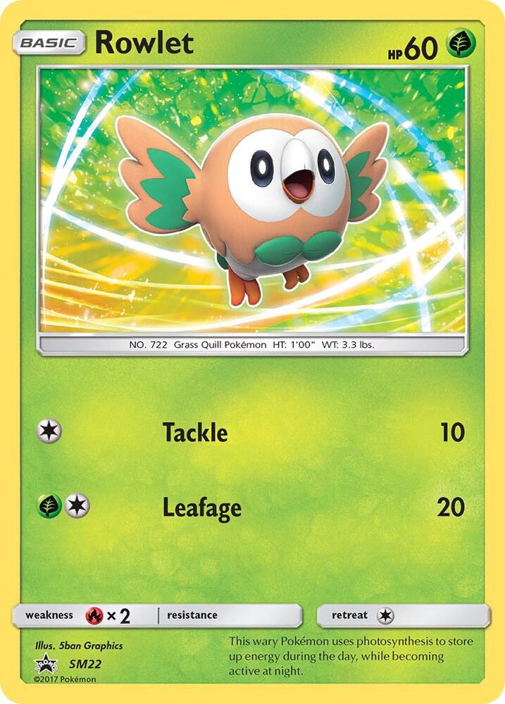 Rowlet SM22 (SM Promos)  - Holofoil | Good Games Adelaide SA