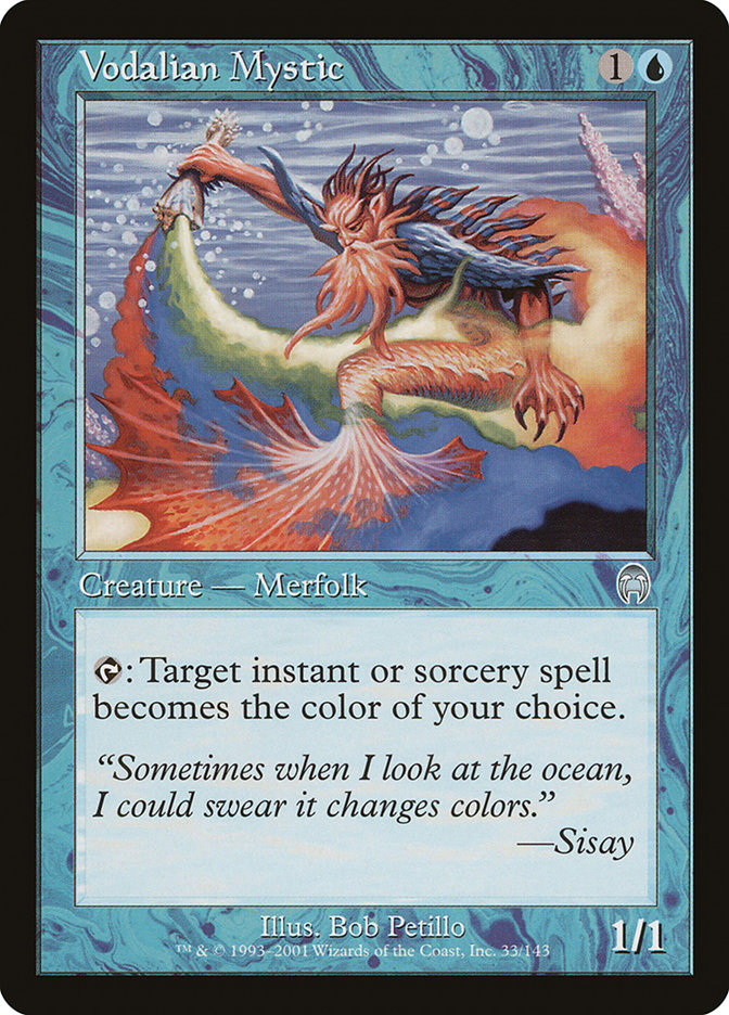 Vodalian Mystic 33 (Apocalypse)  - Foil | Good Games Adelaide SA