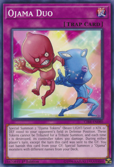 Ojama Duo [CIBR-EN080] Short Print | Good Games Adelaide SA